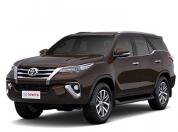 Чехлы для Toyota Fortuner II (5 мест) с 2015
